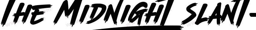 The Midnight (Slant字体转换